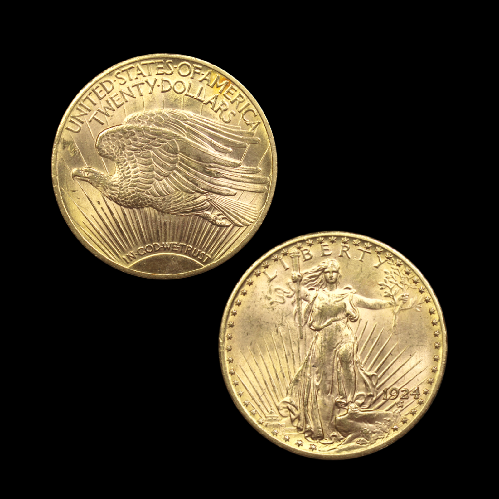20 dollars or US Double Eagle, pièce d'investissement américaine