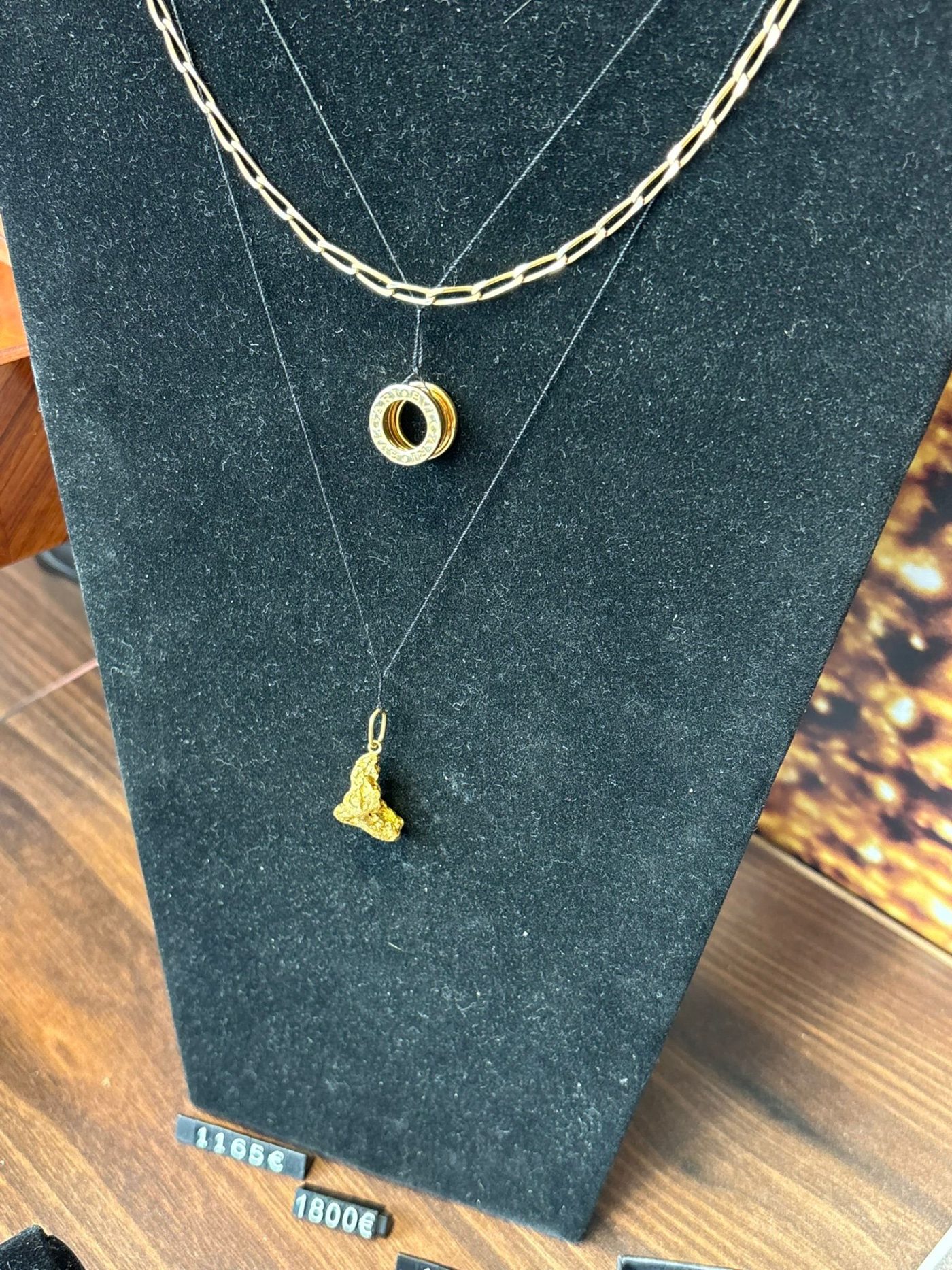 Collier en or — création de joaillerie