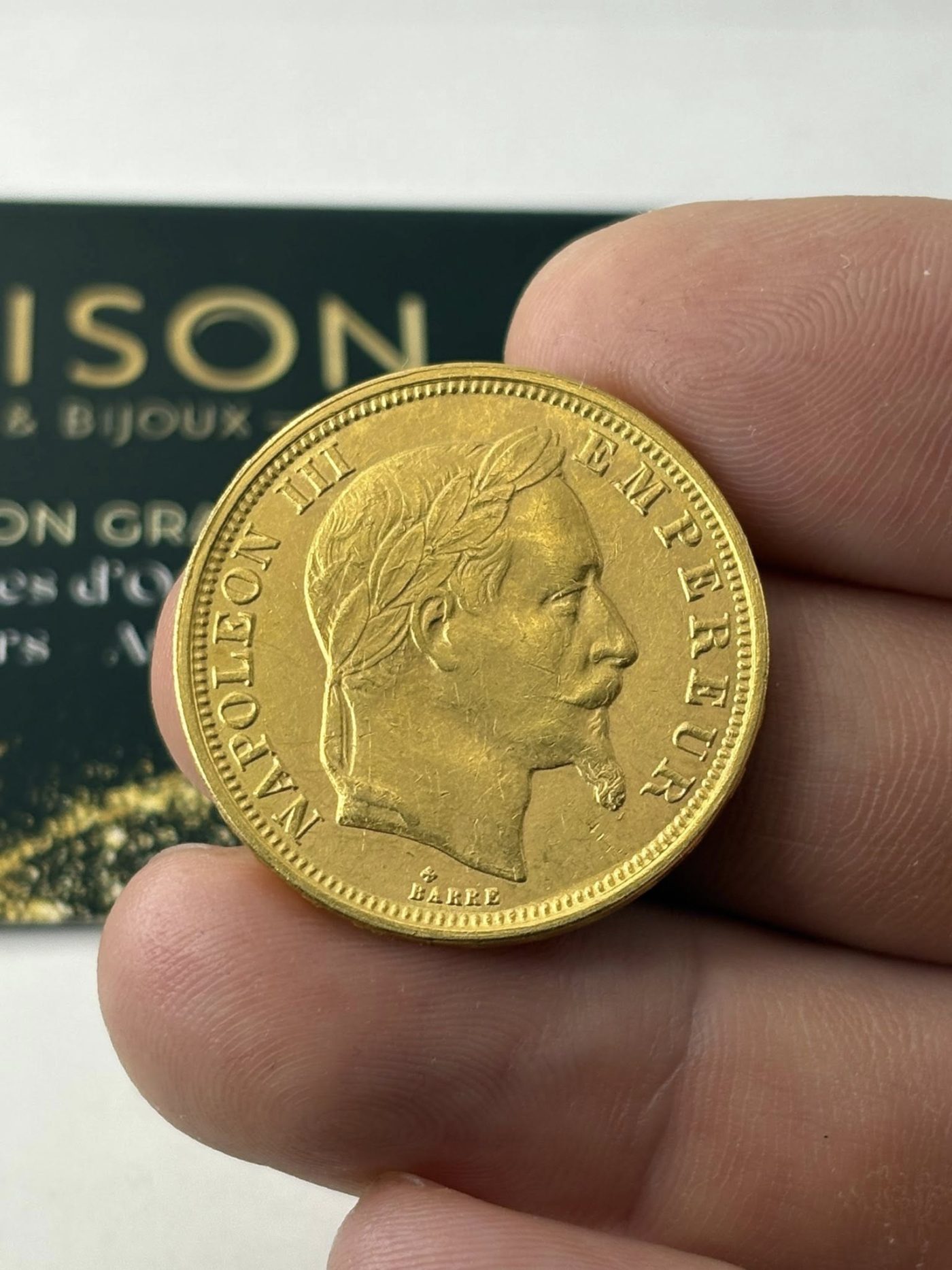 Pièce de 50 francs or Napoléon III