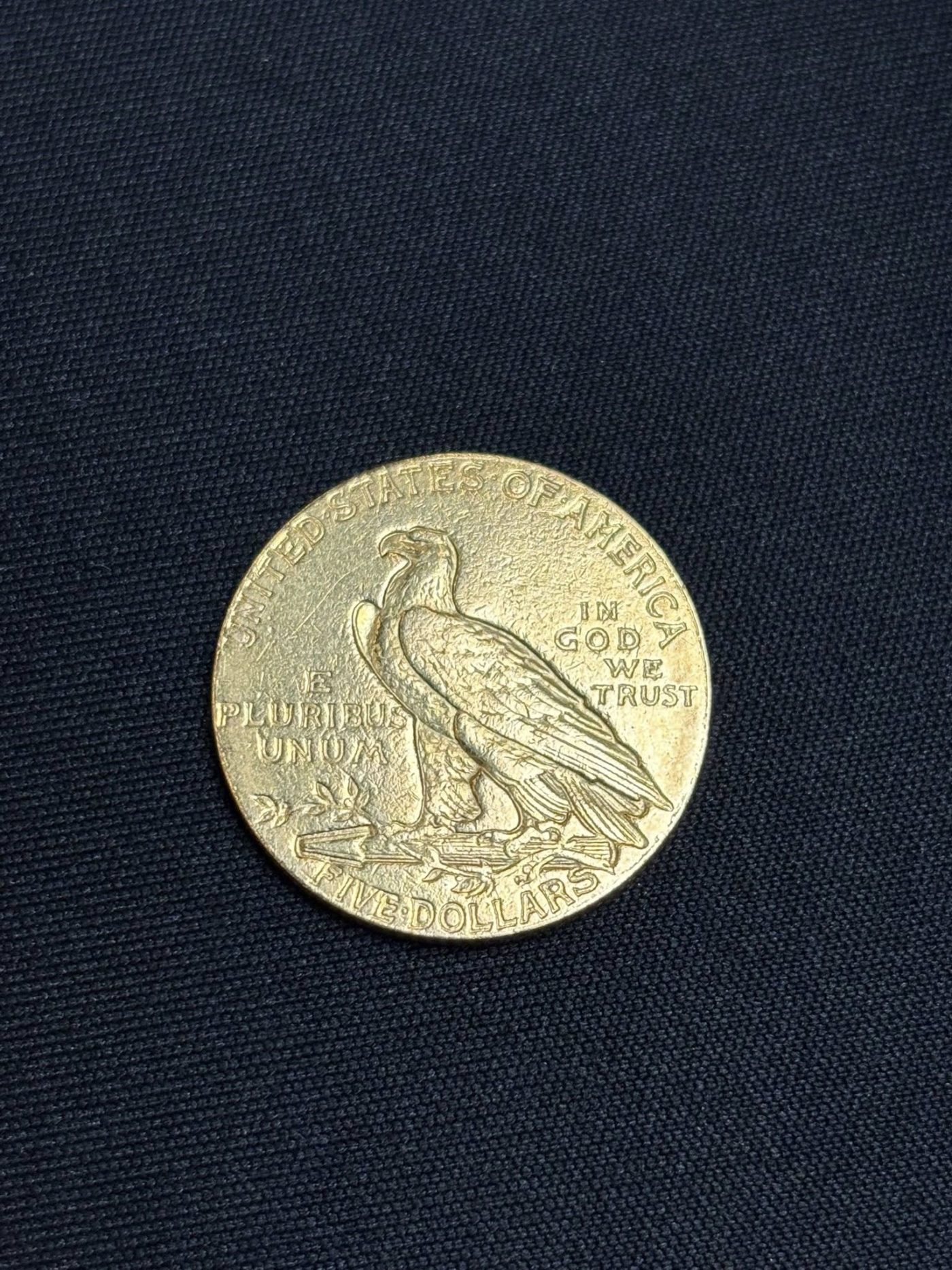 Pièce de 5 dollars or américaine Half Eagle